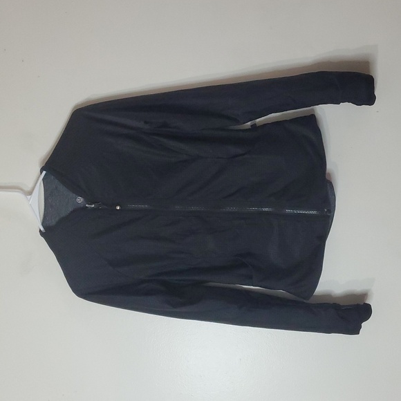 Lululemon Find Your Bliss Reversible Full Zip Jacket Size 6 Black Grey Womens - Picture 6 of 13